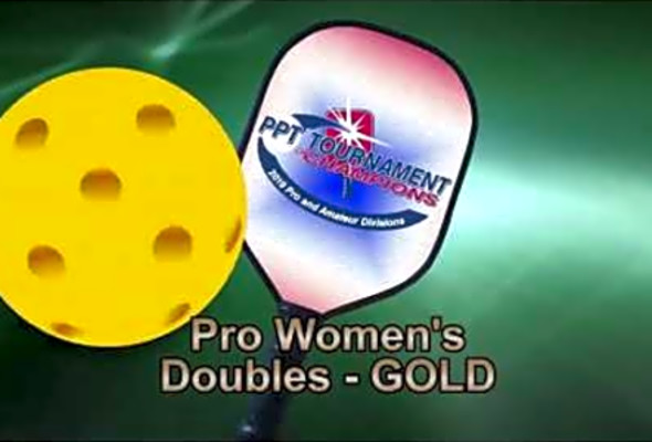 2019 Tournament of Champions Women&#039;s Doubles Pro Gold Medal Match