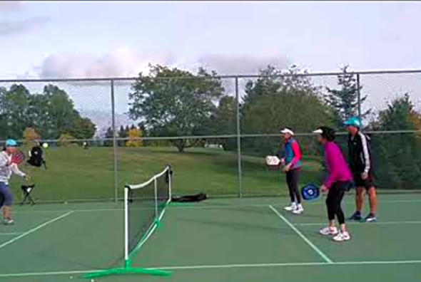 Pickleball Lesson 2. October, 2020