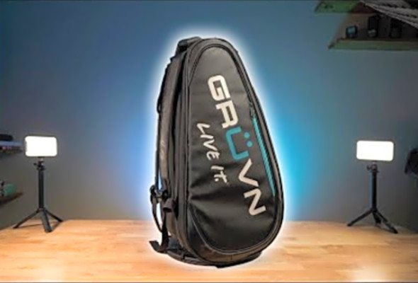 One of the better pickleball bags out there (GRUVN Court Backpack)