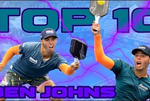 Ben Johns TOP 10 PICKLEBALL HIGHLIGHTS /PPA tour(Singles, Doubles)