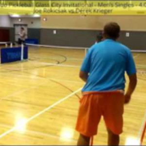 Toledo Pickleball Glass City Invitational - Mens Singles - 4.0/4.5 Joe R...