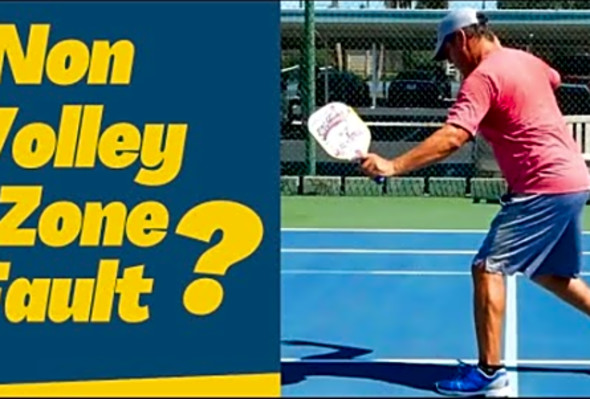 Pickleball Non Volley Zone Rule - MOMENTUM RULE Explained
