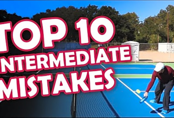 Top 10 most common intermediate pickleball mistakes and how to fix them!