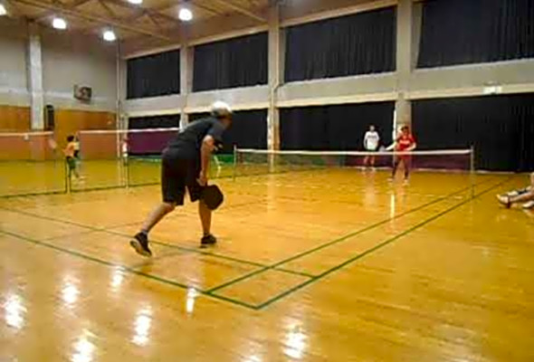 (Team GAMMA Japan VS Team Paddletek Japan)2018.6.2(pickleball )