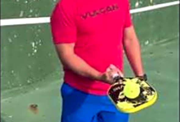 Four Pickleball Paddle Drills - Vulcan Pickleball