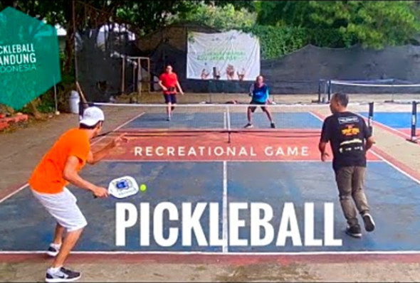 PICKLEBALL INDONESIA - Bastian-Pathi v Teguh-Kevin - Pickleball Bandung Match