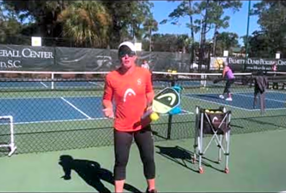 Pickleball Serve - Mini-Lesson with Sarah Ansboury