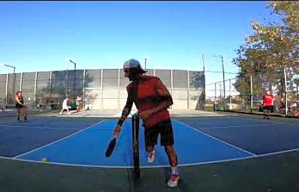 Bad Pickleball Very High Level Rec 5.0 Jessie Irvine Regina Franco Johnny Goldberg Mircea Morariu