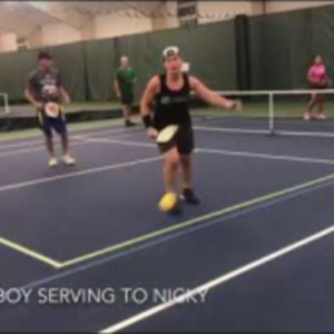 4.5 Mixed Doubles Bronze Medal Match. Game 1 in Ashland, Kentucky