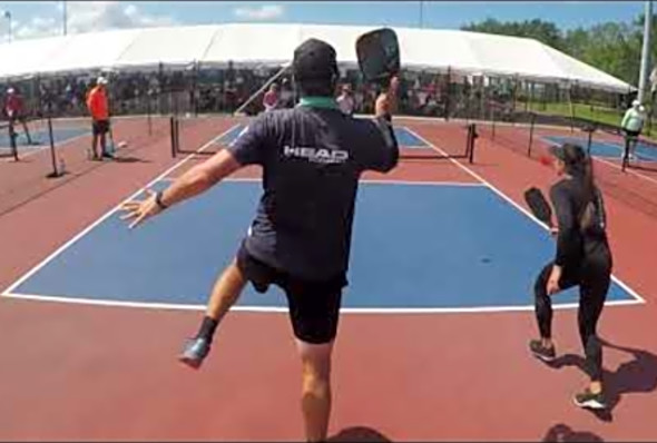 2023 US Open Pickleball Championships Mixed Doubles Pro R4