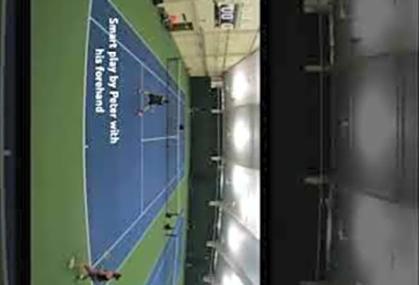 Nice #forehand from #pickleball Pete #forehandwinner #tennis #tenniscourts #tenniselbow #tennislife