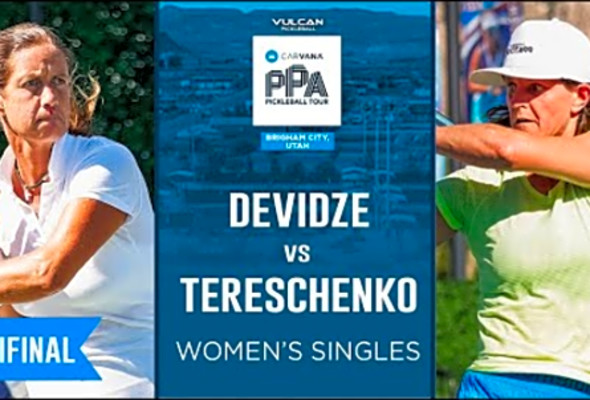 Devidze vs Tereschenko in the Women&#039;s Singles Semifinals at TOC!