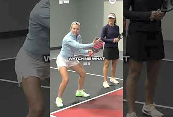 Pickleball pro &amp; coach Susannah Barr will teach you lateral movement &amp; footwork drills