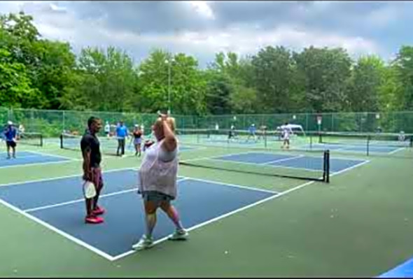 Manny/Kaley vs. A.Dhir/K.Taylor 4.5 Mixed doubles pickleball - Mid Atlantic Masters
