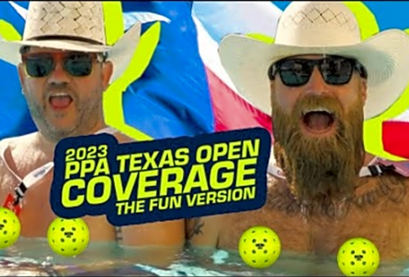 PPA Texas Open Pickleball 2023 -Bread &amp; Butter pickleball edition