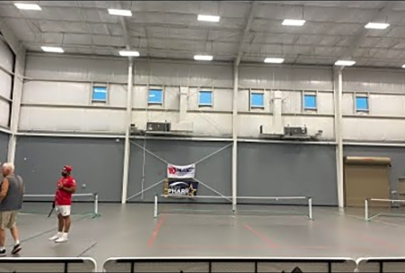 Gold Medal match Pharr pickleball tournament 3.0-3.5
