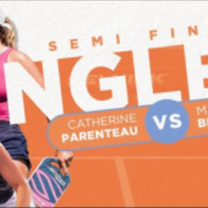 Semifinal match featuring Catherine Parenteau vs Mary Brascia in Las Vegas!