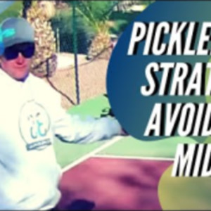 Pickleball Strategy: Avoid the Middle!