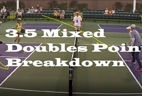 Pickleball - 3.5 Mixed Doubles Point Breakdown