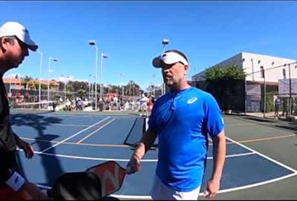 2020 PB Cal Open Day3 Senior Mens Doubles Dayne Gingrich Chris Miller Scott Moore Steve Cole P1
