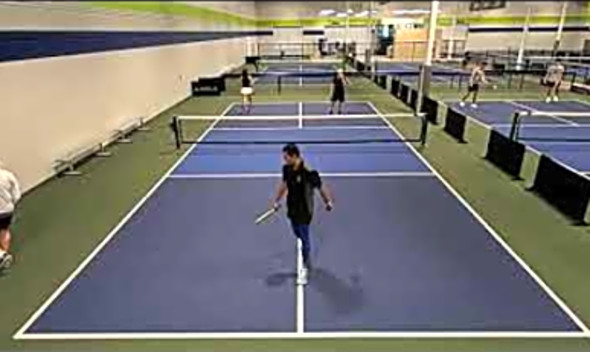 20250417 Pickleball Match 221, 222, 223 with Mike, Mike and Ping