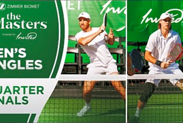 Federico Staksrud v Christian Alshon at the Zimmer Biomet Masters