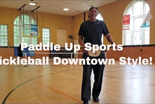 Social Pickleball Rufus / Larry vs Kim / Roland