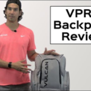 Vulcan VPRO Backpack Review - Team Vulcan Pickleball Pro Tyler Loong