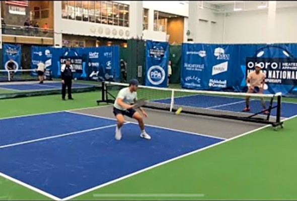 Thomas Wilson vs Chuck Taylor - Mens Pro Singles - PPA Indoor National Championships