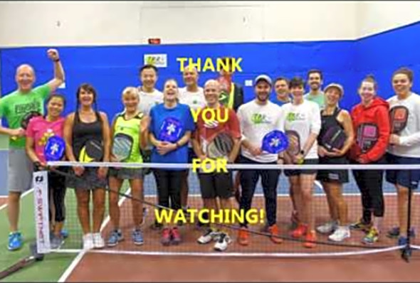 PICKLEBALL TOURNAMENT at PADDLE ROOM MARCH 2019 VOLUME TWO