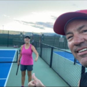 Live private pickleball lesson w/ Coach David