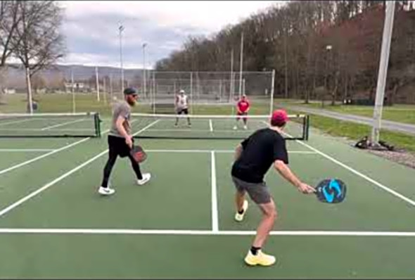 Who wins the #pickleball Rubber match. Old or Young??? #pickleballhighlights