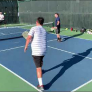 4.5 Pickleball Mens Doubles Dave Nel / Mark Johnston vs Andrew Bayliss /...