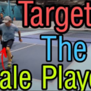 Targeted The Male 4.5 Pickleball Men&#039;s - Women&#039;s Doubles Rec Game