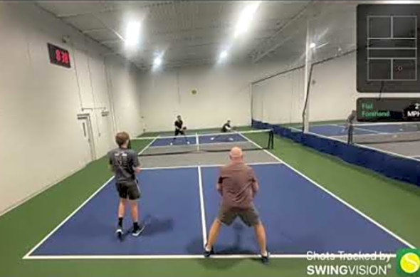 4.0 Pickleball League with SwingVision at BPC Norwell 2/19/25 - Match 5
