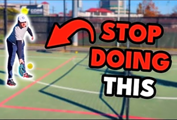 How to STOP Popping Up Your Dinks! - The Pickleball Clinic