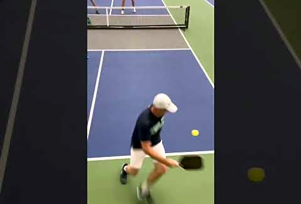 Whered he go?? #pickleball #hustle #sports