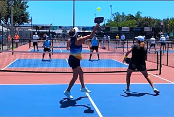 Women&#039;s 60 Pickleball at US Open 2024