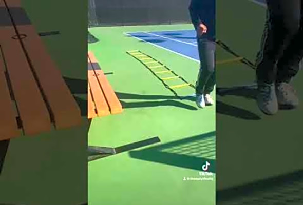 Ladder drills #selkirk #pickleball #ladderdrills #tennis #agility