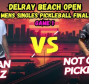 3.5 Mens Singles Pickleball Gold Medal Match - Krivitsky vs Ruiz - Delra...