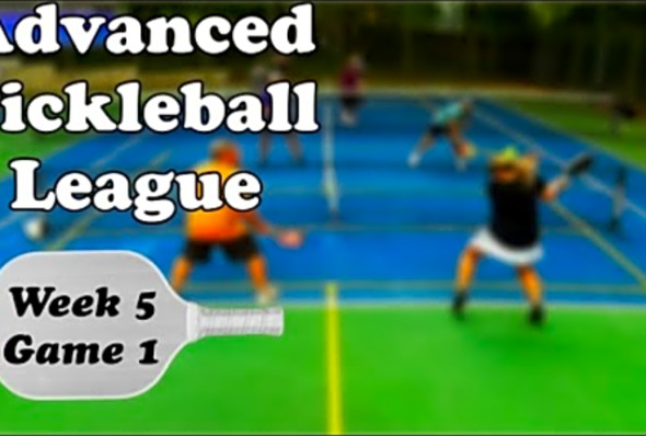 Scoring 11 in a row - Advanced Pickleball League (4.0) - Week 5 Game 1