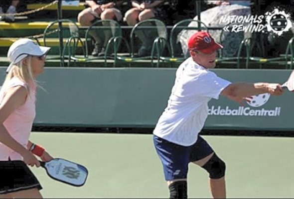 USA Pickleball Nationals: Anderson/Weinbach vs. MacGregor/Olin 2019 Mixed Doubles Senior Pro Gold