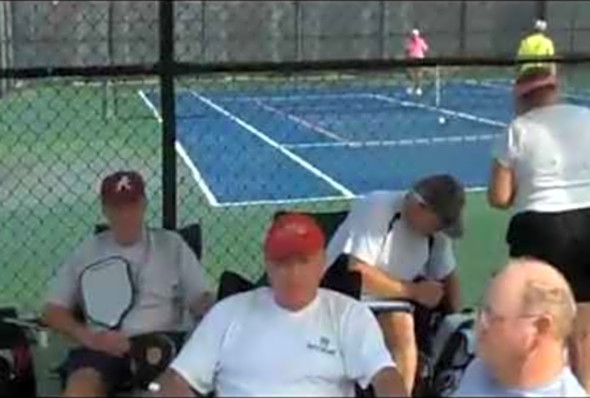 Pickleball Rocks at Cleveland, Ohio Senior Olympics