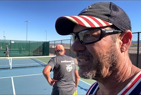 Live Pickleball - Working on New Grips - Lake Havasu Pickleball