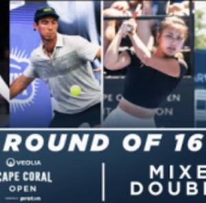 Bright/JW Johnson v Truong/Sock at the Veolia Cape Coral Open