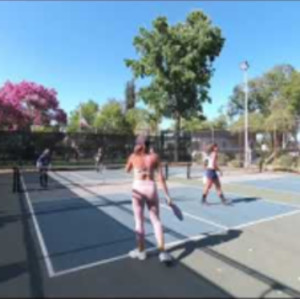 3D VR180 High Level Pickleball 5.0 Jessie Irvine Christine McGrath KyleM...