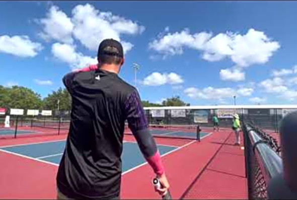 2022 US Open Pro Pickleball Ben Johns vs Travis Rettenmaier Game 2