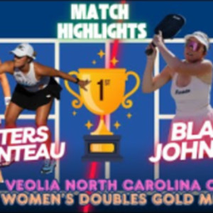 Waters Parenteau vs Black Johnson at North Carolina Open GOLD MEDAL High...