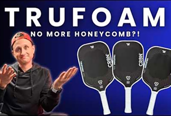 CRBN TruFoam Genesis Pickleball Paddle Review: This Paddle Feels Different!