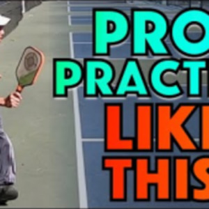 Pro Level Pickleball Practice